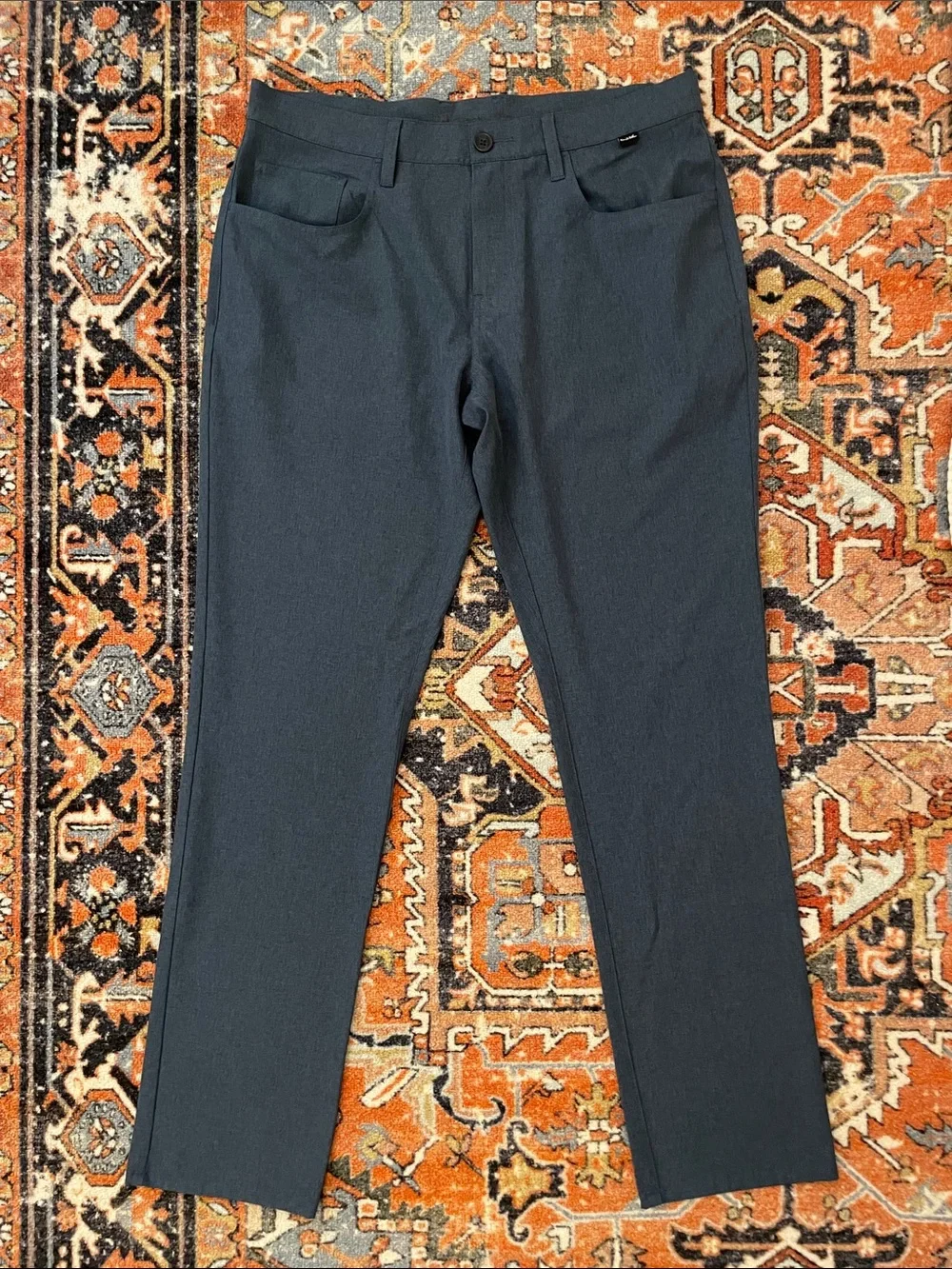Travis Mathew Men's Open To Close 2.0 Pants Blue Pants | Size 34